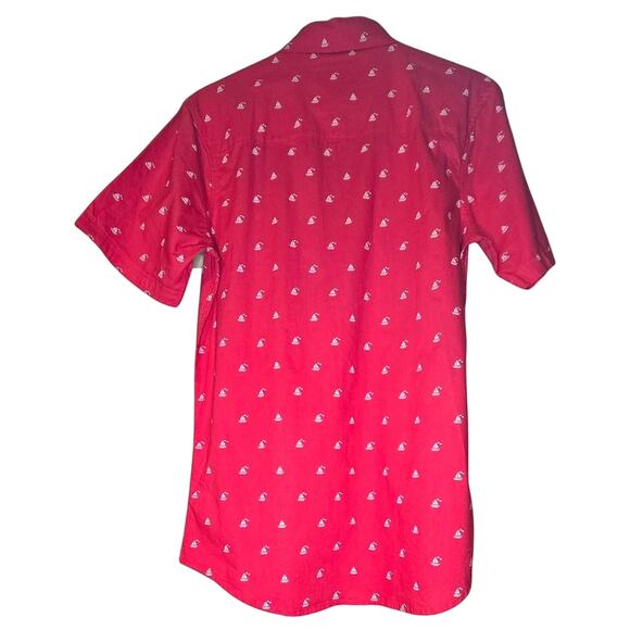 NWT Swiss Cross Button-Down w White Sailboats – Small [0032] - Picture 3 of 8